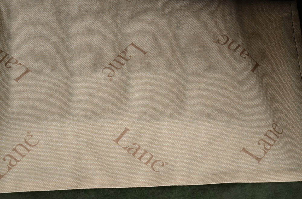 Lane Recliner in Green Leather