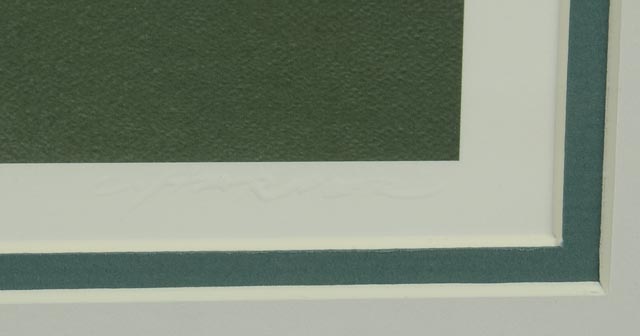 Signed L/E Charley Harper "Strollin' and Patrollin'" Giclée Print