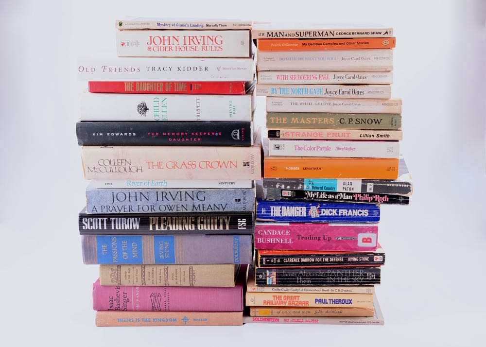 Collection of Modern Fiction Books