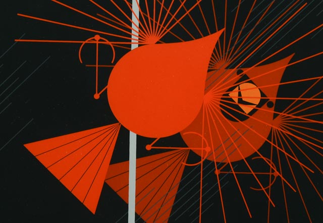 "Seeing Red" Signed Limited Edition Serigraph Print