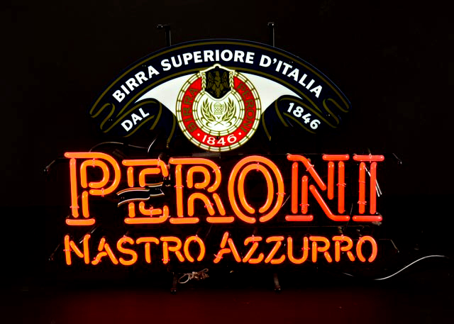 Neon Peroni Sign