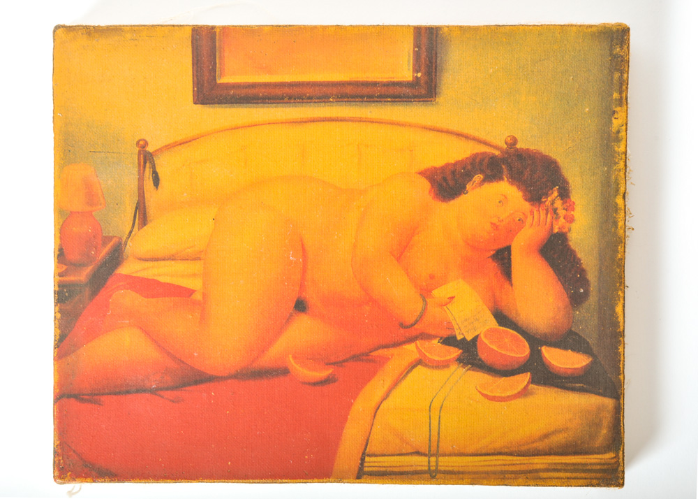 Botero Nudes on Canvas