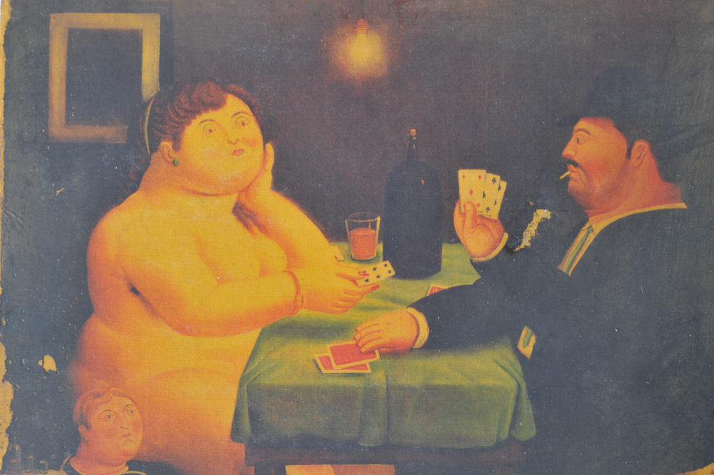 Botero Nudes on Canvas