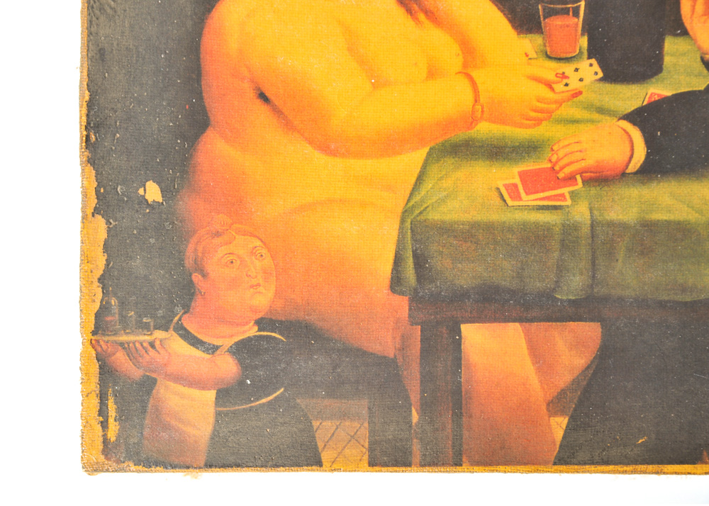 Botero Nudes on Canvas