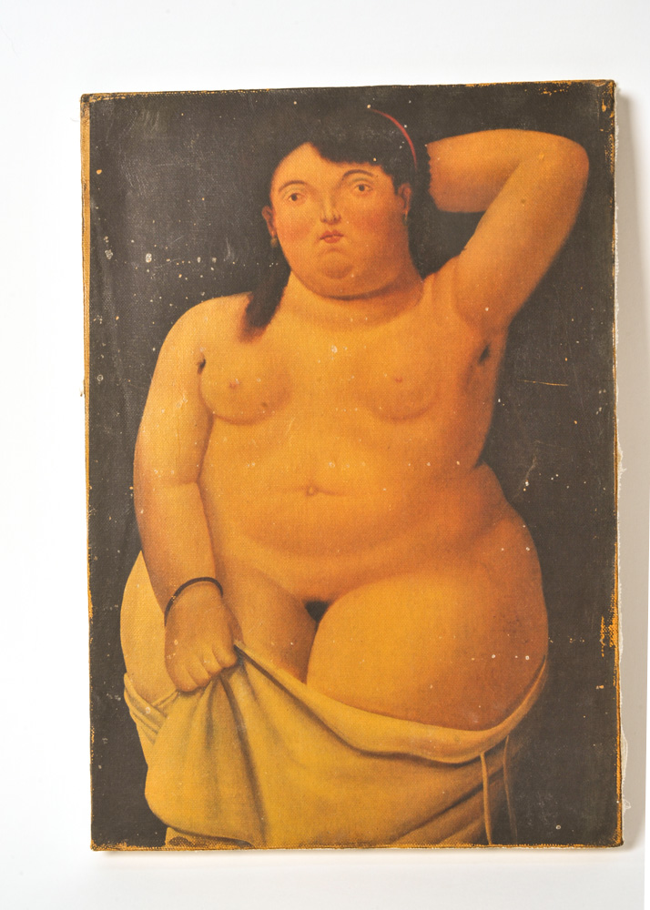 Botero Nudes on Canvas