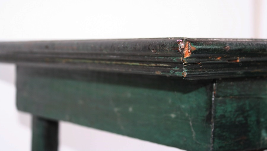 Antique Checker Board Table