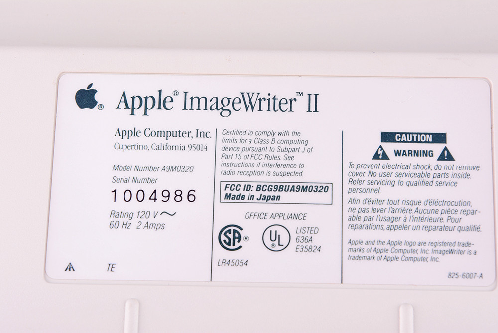 Vintage Mac Plus and Image Writer II