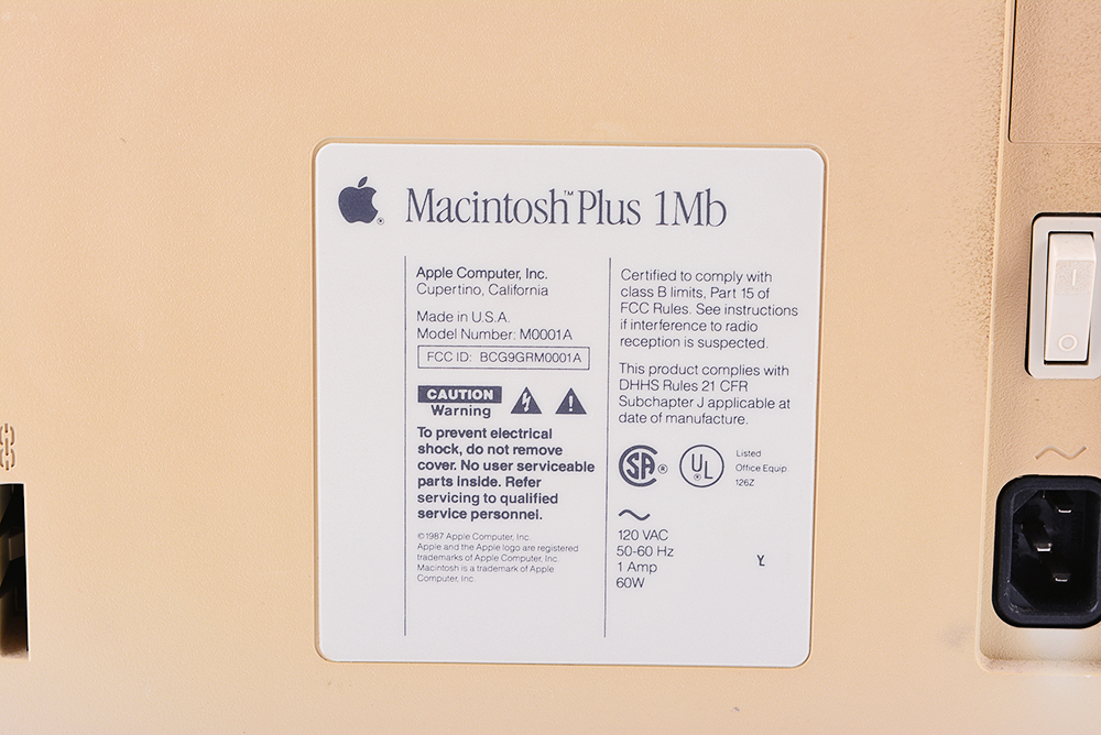 Vintage Mac Plus and Image Writer II