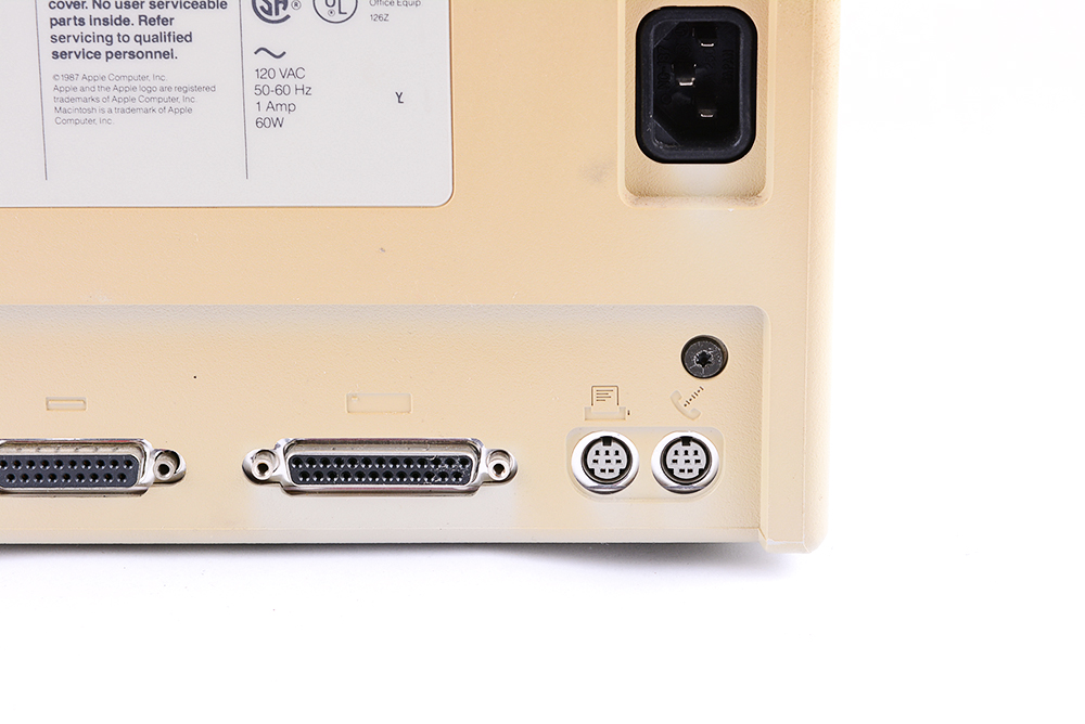 Vintage Mac Plus and Image Writer II