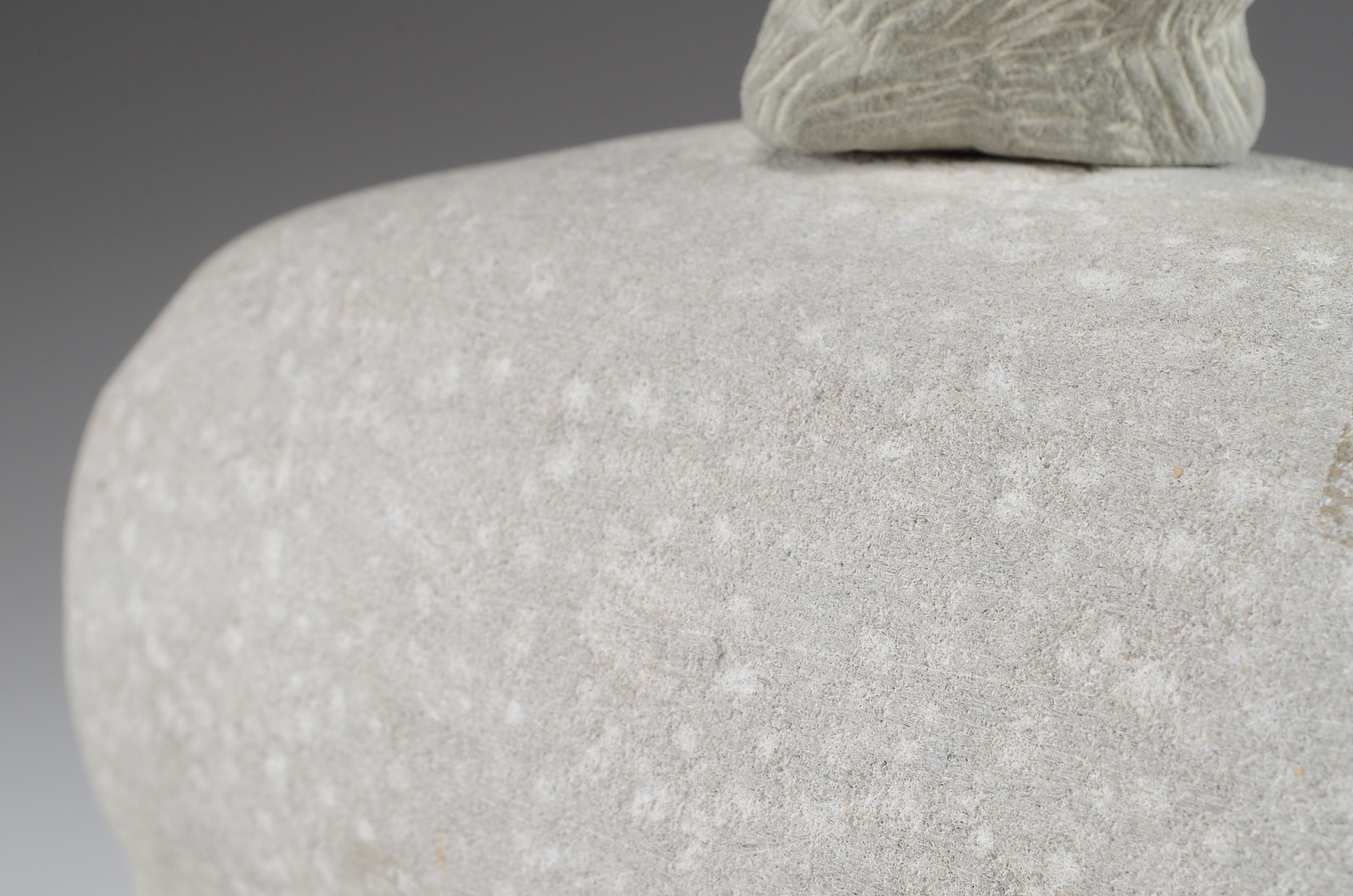 Owl on Hippo Sculpture by Ernest 'Popeye' Reed