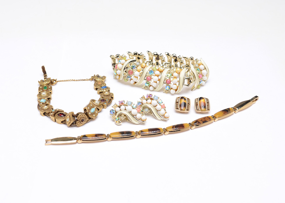 Group of Vintage Costume Jewelry