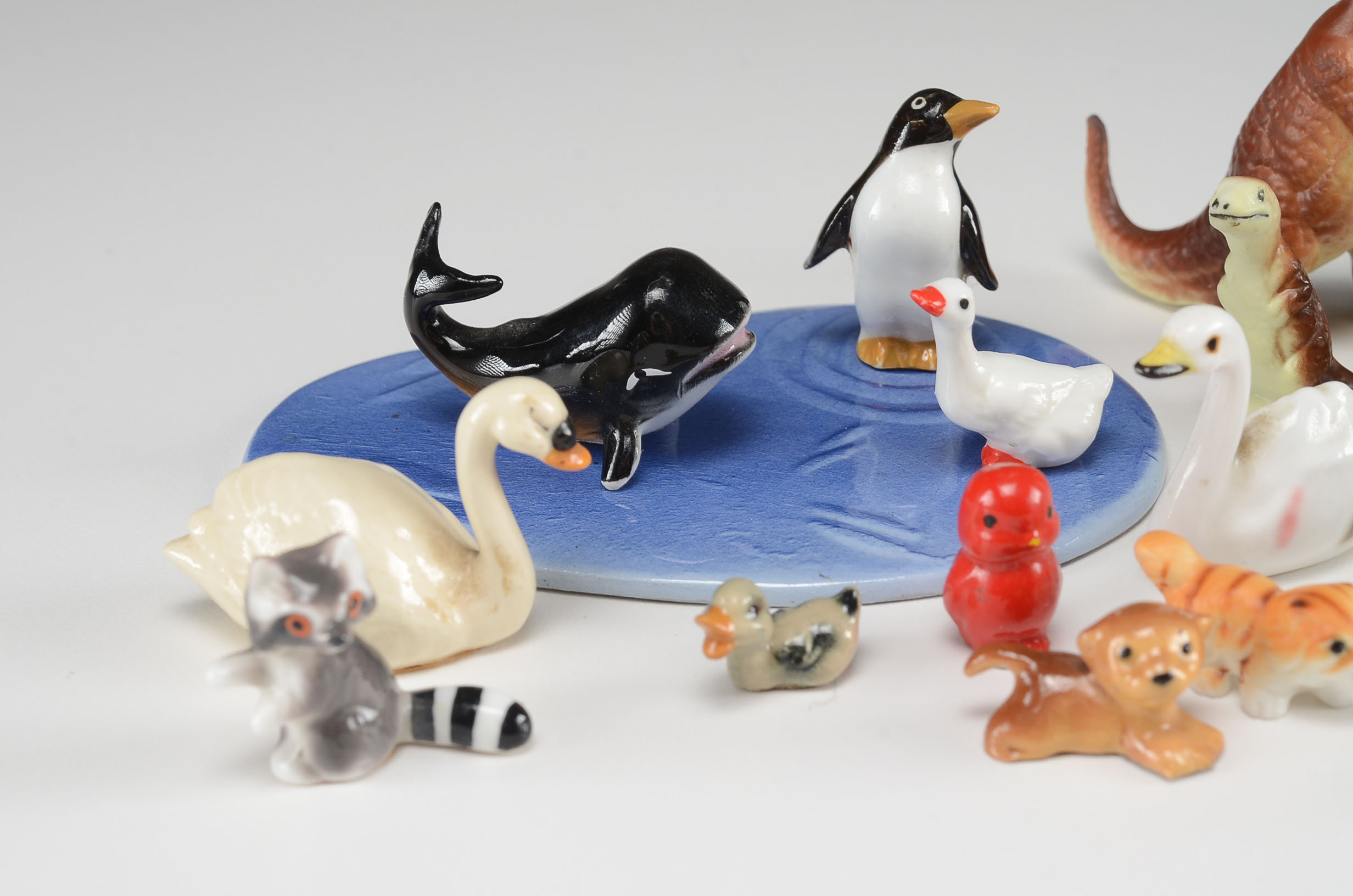 Miniature Porcelain Animal Figurines