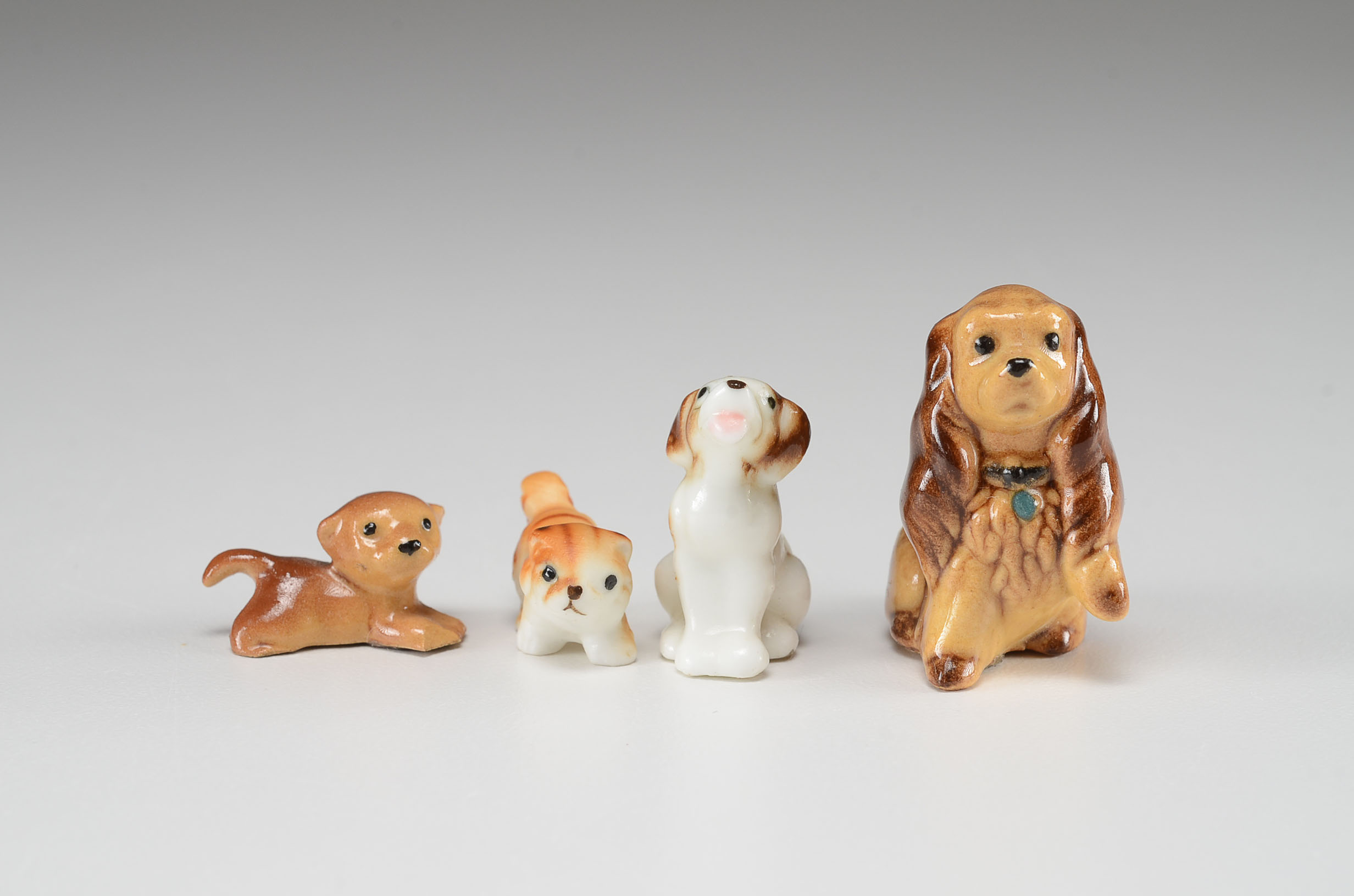 Miniature Porcelain Animal Figurines