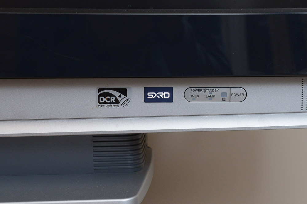 Sony 60" Grand WEGA SXRD Rear Projection Television