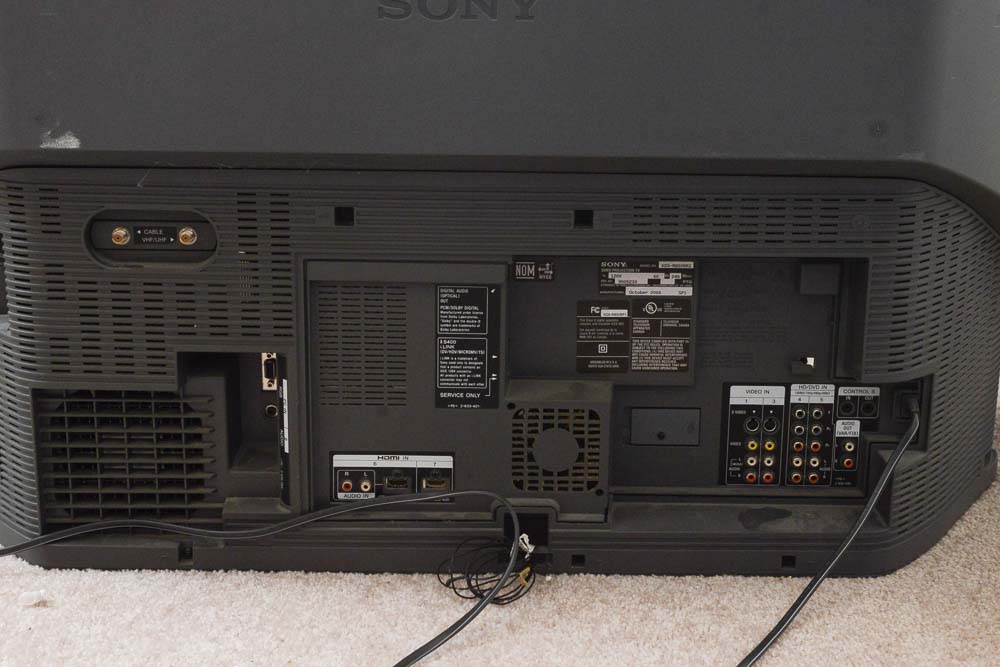 Sony 60" Grand WEGA SXRD Rear Projection Television