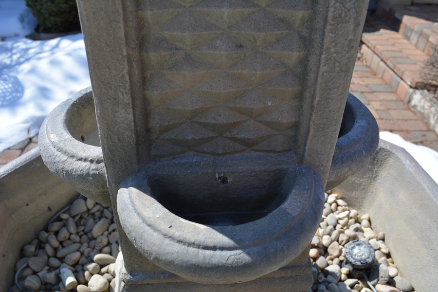 Henri Studio Obelisk Octagon Fountain