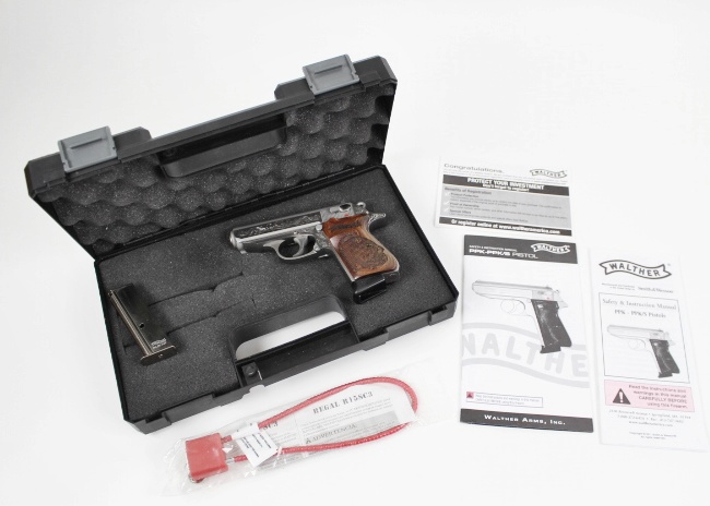 Walther PPK-S Stainless Factory Engraved (Rare)