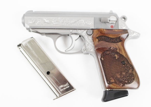 Walther PPK-S Stainless Factory Engraved (Rare)