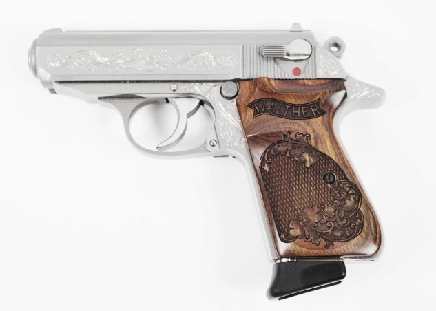 Walther PPK-S Stainless Factory Engraved (Rare)