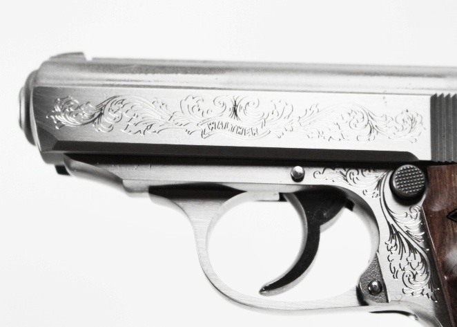 Walther PPK-S Stainless Factory Engraved (Rare)