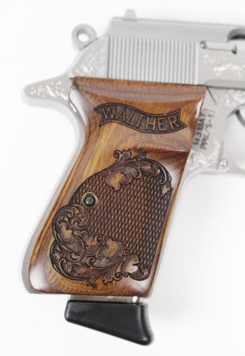 Walther PPK-S Stainless Factory Engraved (Rare)