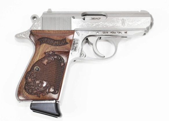 Walther PPK-S Stainless Factory Engraved (Rare)