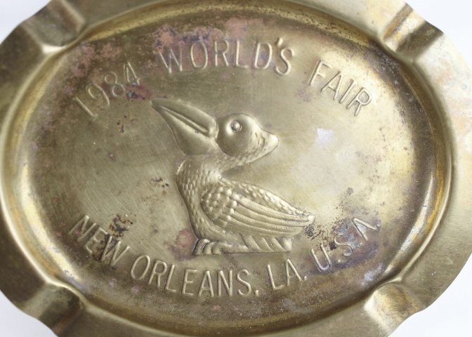 Five Vintage Brass Decor Pieces