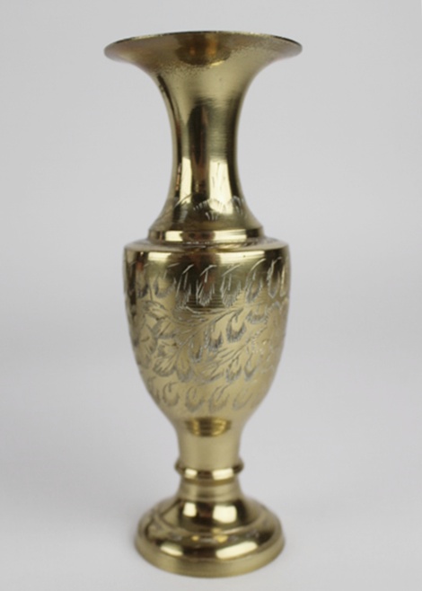 Five Vintage Brass Decor Pieces