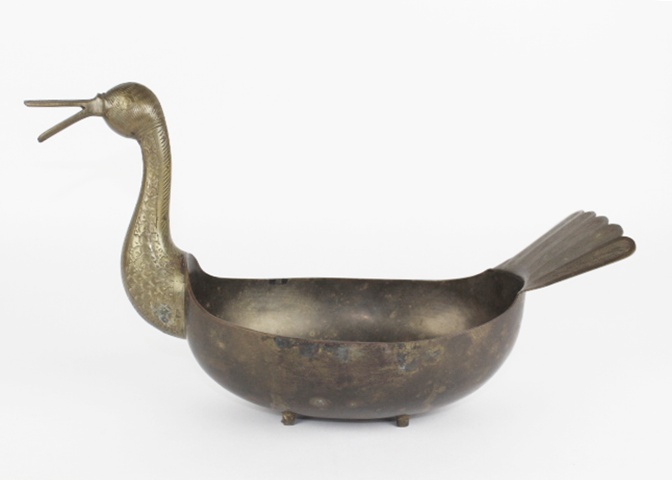 Five Vintage Brass Decor Pieces