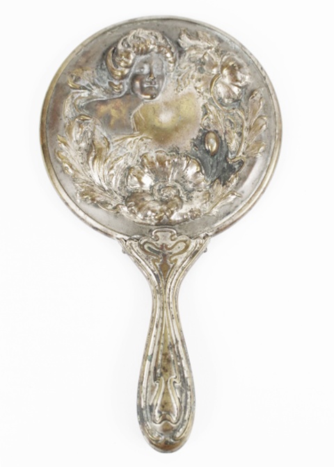 Two Vintage Hand Mirrors