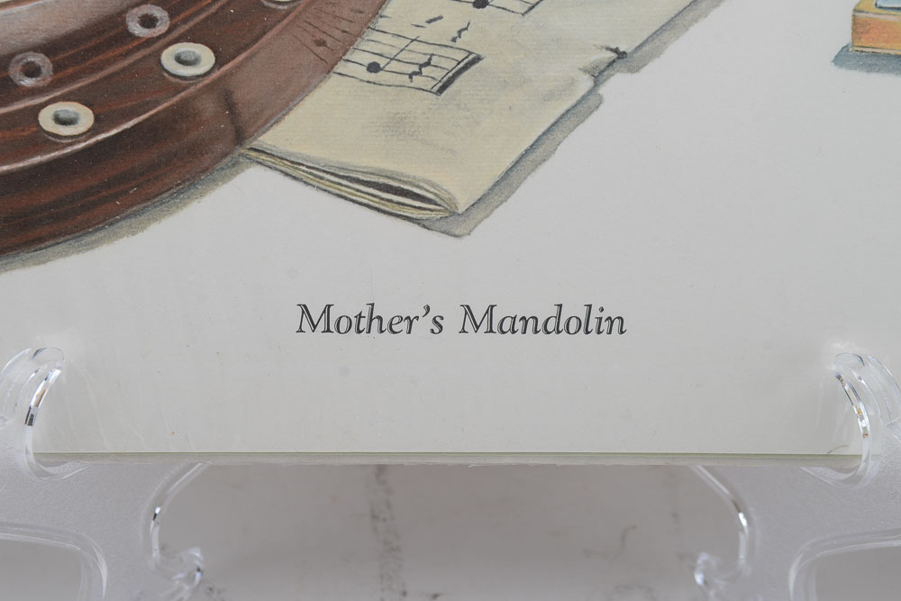 "Mother's Mandolin" Print by C. Don Ensor