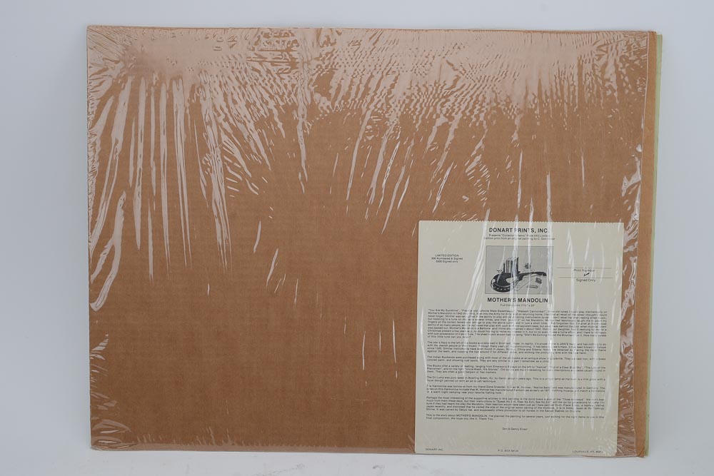 "Mother's Mandolin" Print by C. Don Ensor