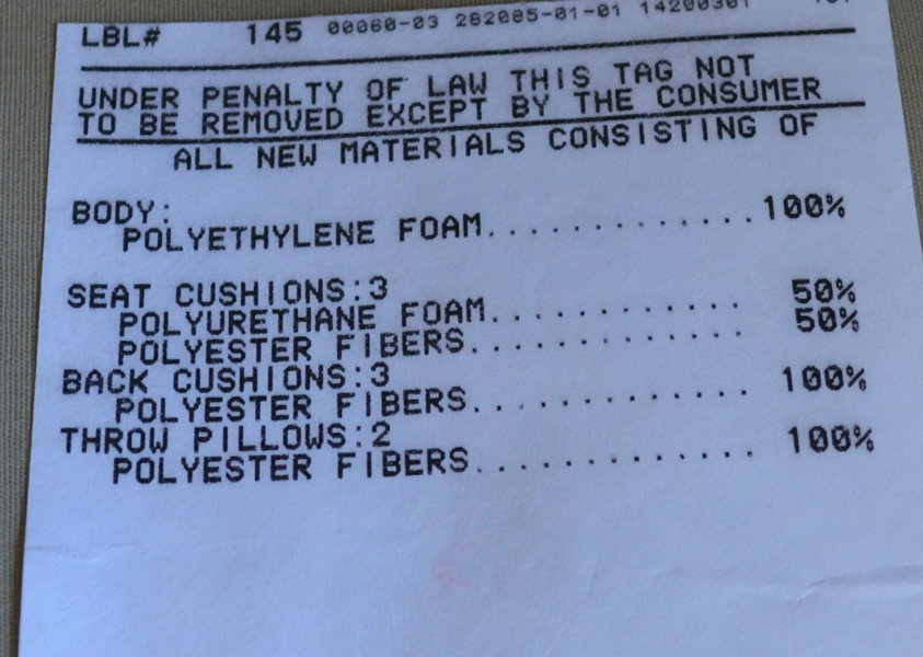 Indoor Natural Wicker Sofa by Lane Venture