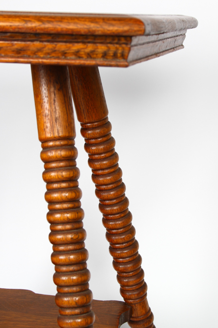 Antique Oak Fern Stand