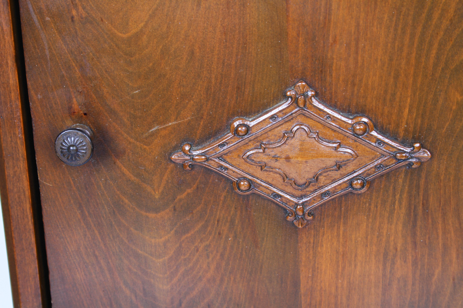 Antique Walnut Tobacco Stand