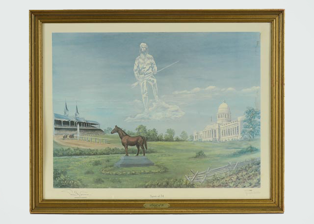 Limited Edition Lithograph "Spirit of '74" James S. Wright