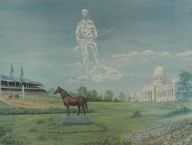 Limited Edition Lithograph "Spirit of '74" James S. Wright