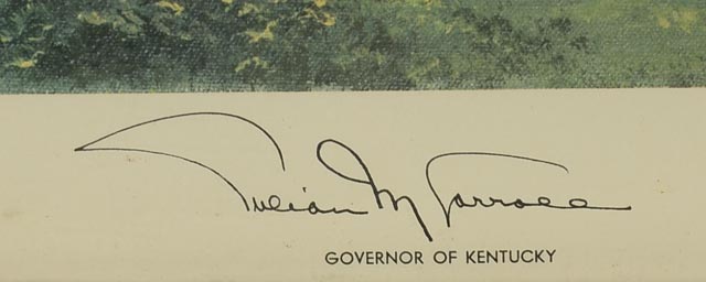 Limited Edition Lithograph "Spirit of '74" James S. Wright