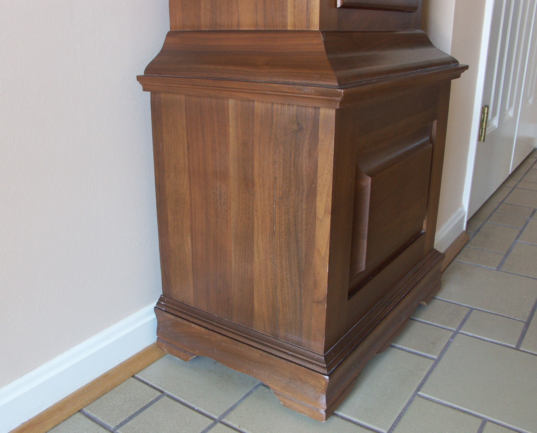 Emperor Black Walnut Grandfather Clock