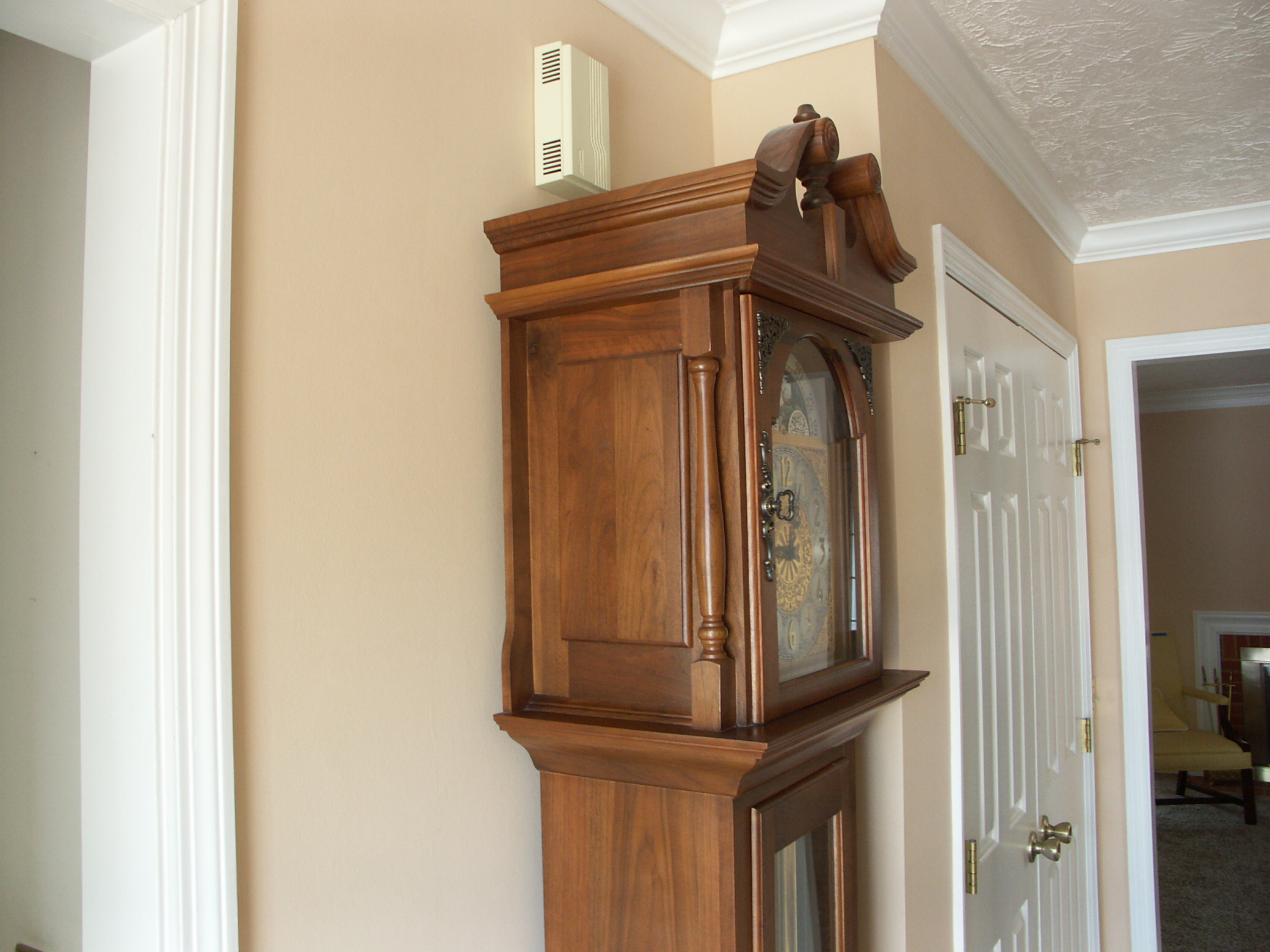 Emperor Black Walnut Grandfather Clock