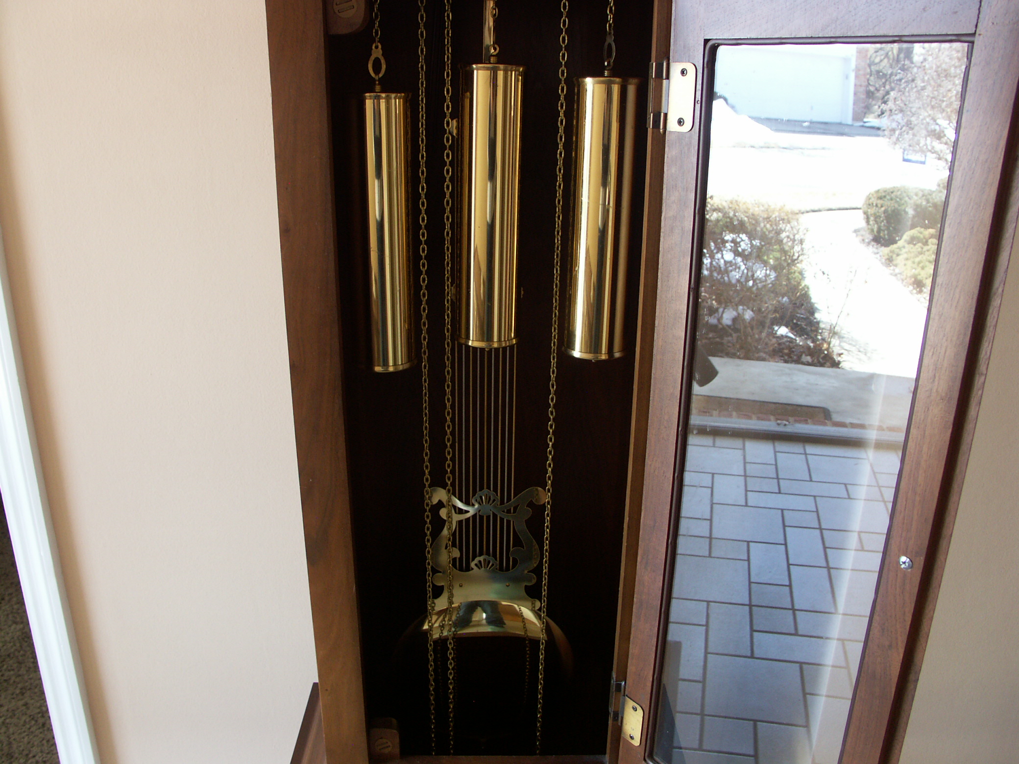 Emperor Black Walnut Grandfather Clock