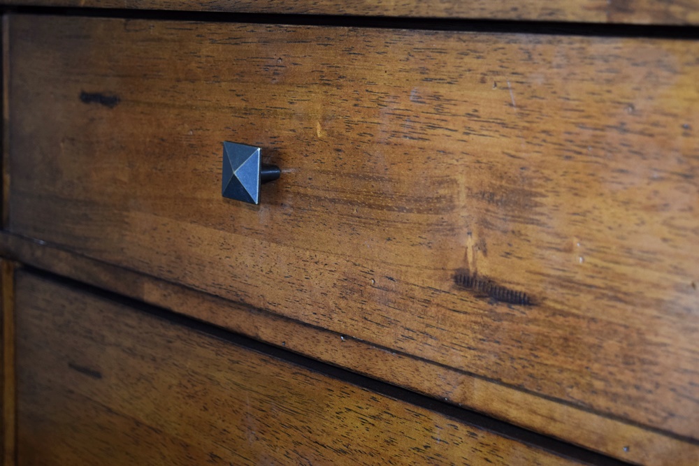 Mission Inspired Sideboard with Wine Storage