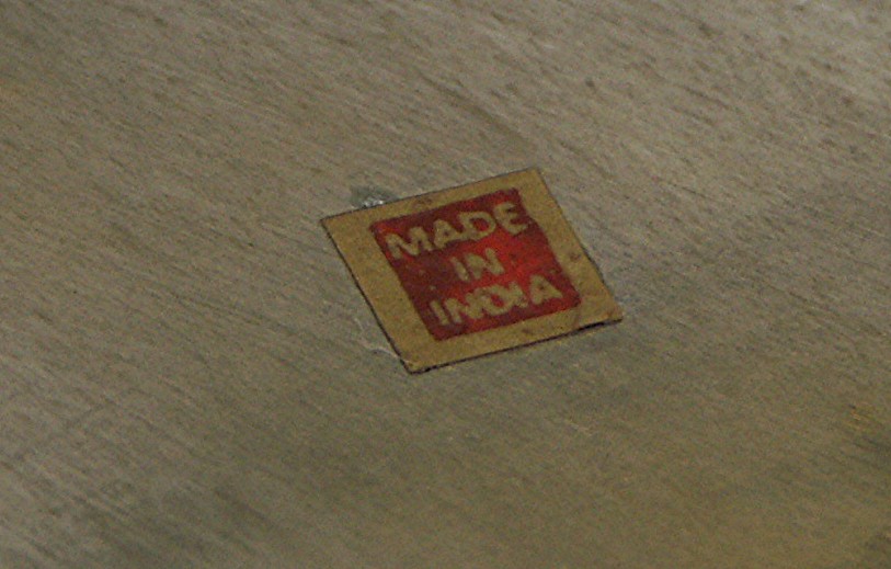 Vintage India Silver Plate Tray and Cordial Goblets