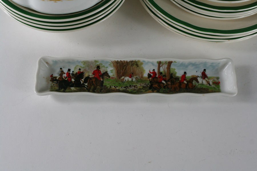 Gorgeous Equestrian Fox Hunt Scene from Pereek and Spode