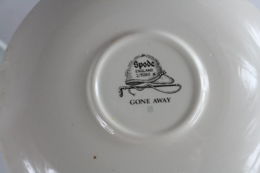 Gorgeous Equestrian Fox Hunt Scene from Pereek and Spode