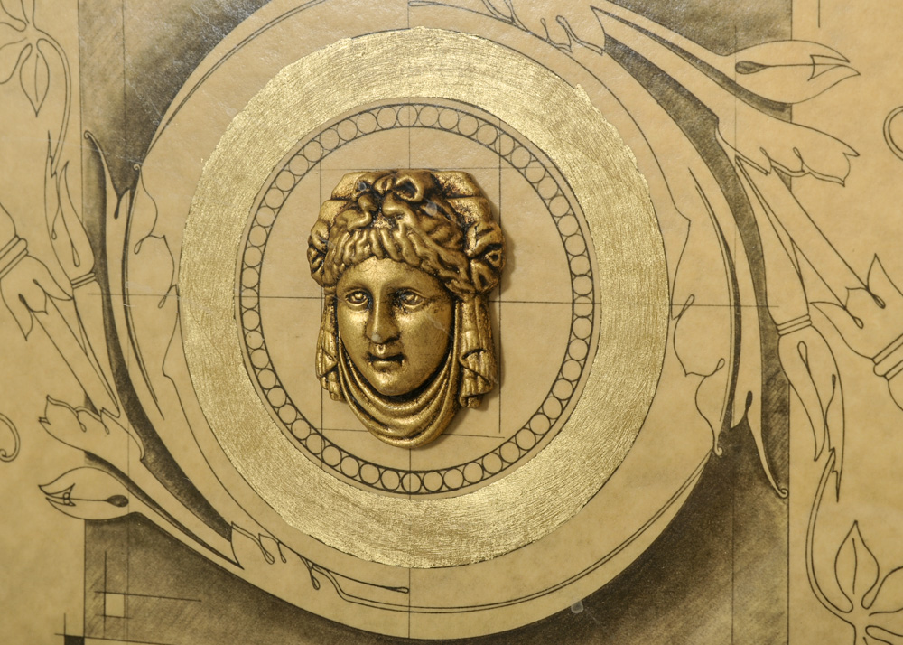 Sergio Orozco Architectural Mixed Media Art