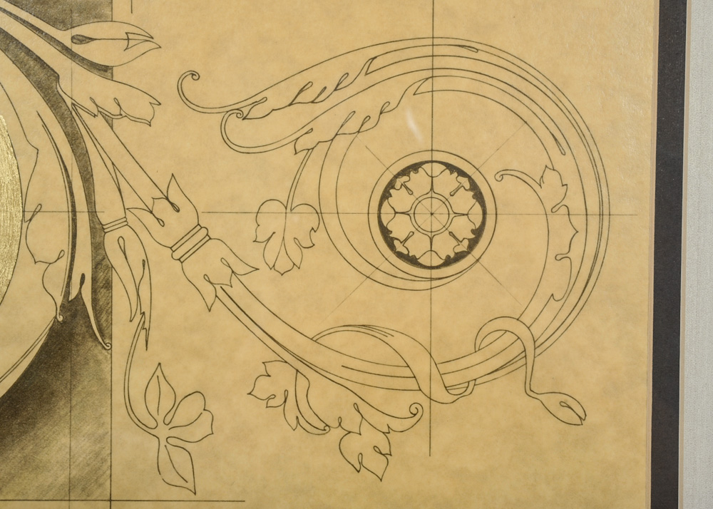 Sergio Orozco Architectural Mixed Media Art