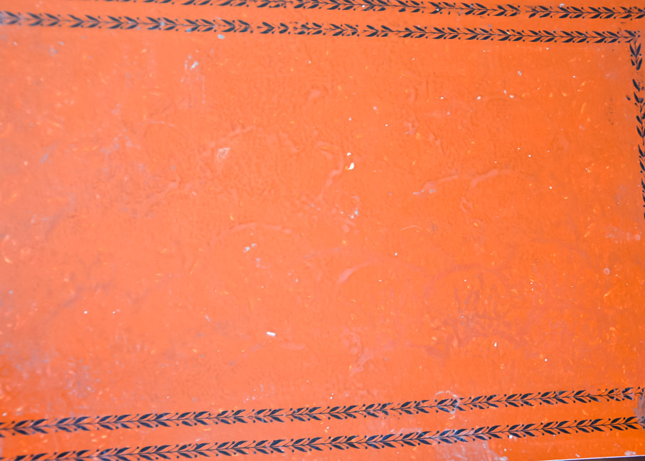 Metal Faux Book Stack End Table