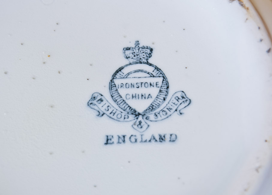 Antique Wash Stand with Basin and Pitcher