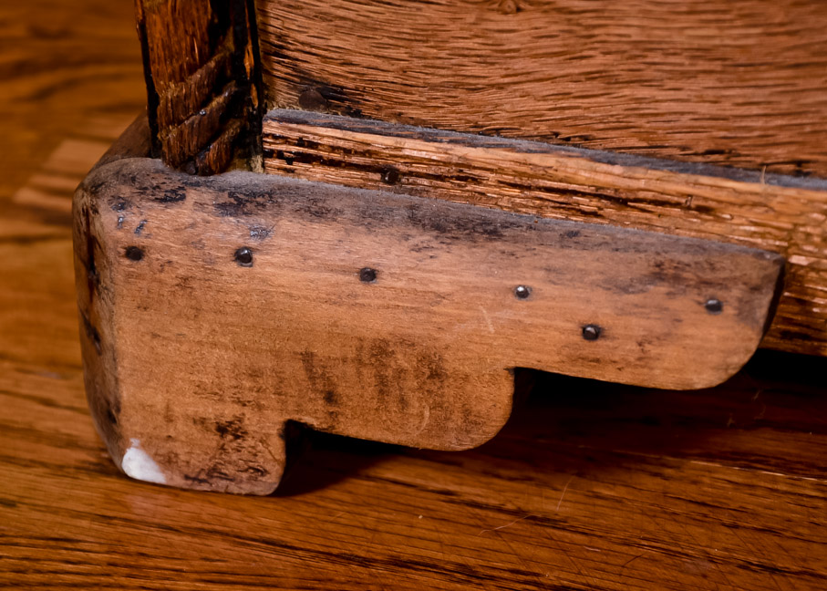 Antique Oak Trunk